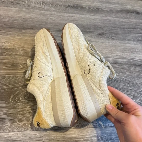 Saucony x Universal Works Jazz NXT Beige Suede Size 11 Womens / 9 Mens Collab - Picture 5 of 8